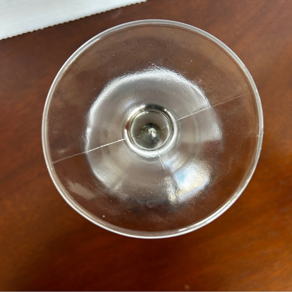 Vintage  "1936 La Salle" Thumbprint Stemmed Goblets Set of 2 Classic Car Barware - Picture 9 of 12